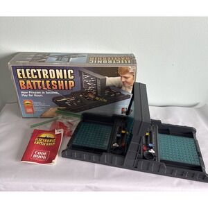 Milton Bradley Electronic Battleship Game 1982 MB VTG Works /Refurbished READ